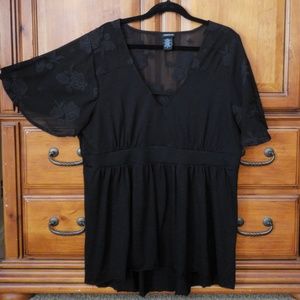 Plus Size Torrid Black Blouse